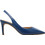 Michael Kors Γόβες Slingback Δερμάτινες με Τακούνι Στιλέτο Μπλε 40R4HNMP1L-496