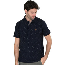 Double Ανδρική Μπλούζα Polo Κοντομάνικη Navy Μπλε 261PS-3081