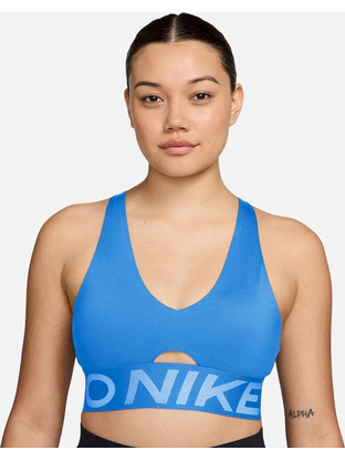Nike Pro Sculpt Αθλητικό Μπουστάκι με Μέτρια Στήριξη & Αφαιρούμενη Ενίσχυση Μπλε IB9896-412