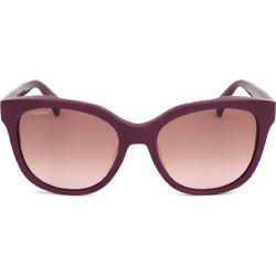 Max Mara MM0068 75T Γυναικεία Γυαλιά Ηλίου Πεταλούδα Κοκάλινα Μπορντό με Καφέ Φακό