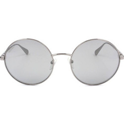 Max & Co MO0008 14C Ανδρικά Γυαλιά Ηλίου Στρογγυλά Μεταλλικά Ασημί με Γκρι Φακό