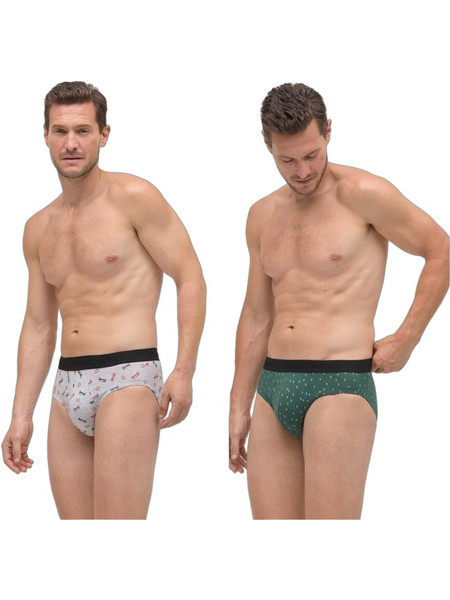 Ysabel Ανδρικά Σλιπ Βαμβακερά 2Pack 20415-2