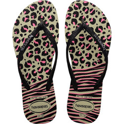 Havaianas Γυναικείες Σαγιονάρες Αντιολισθητικές Μαύρες 4147964-0006