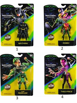 Spin Master DC Batman Forever Retro Collection Διάφορα Σχέδια Φιγούρα Δράσης για 4+ Ετών 12cm