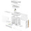 Deepcool CL6600 White Midi Tower Κουτί Υπολογιστή με Πλαϊνό Παράθυρο
