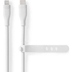 Nedis CCGB39800WT15 USB-C to Lightning Cable 1.5m White