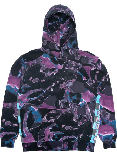 Ripndip Ανδρικό Φούτερ με Κουκούλα Μωβ F22RND9535-MULTI