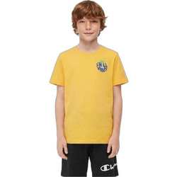 Champion Παιδικό T-Shirt Κοντομάνικο Κίτρινο 307589-YS164