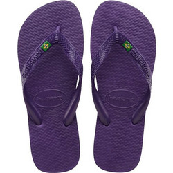 Havaianas Brasil Ανδρικές Σαγιονάρες Αντιολισθητικές Μωβ 4000032-8419