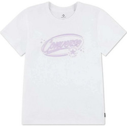 Converse Παιδικό T-Shirt Κοντομάνικο Λευκό 4CJ065-001