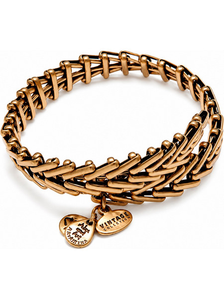 Alex and Ani Γυναικείο Βραχιόλι Βέργα Xρυσό VW112RG