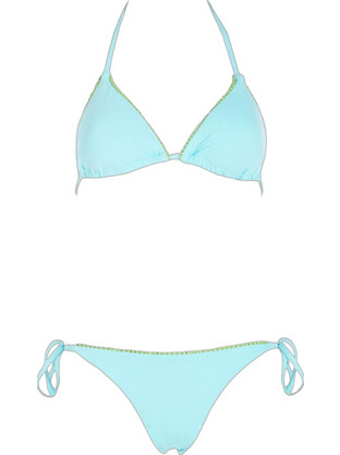 Gsecret Bikini Set Τριγωνάκι Γαλάζιο 2540-37576