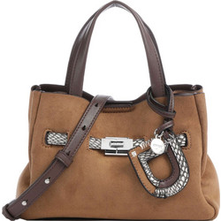 DKNY Bryar Γυναικείο Τσαντάκι Χειρός Σουέτ Ταμπά R62DMK44-00K6
