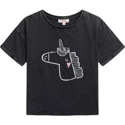 Dpam Παιδικό T-Shirt Κοντομάνικο Μαύρο ZAPHITI
