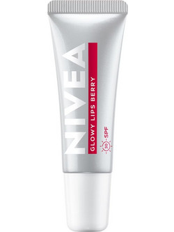 Nivea Glowy Berry Lip Balm Tube με Χρώμα 10ml