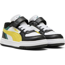 Puma Caven III Παιδικά Sneakers Μαύρα Πράσινα Κίτρινα 406891-06