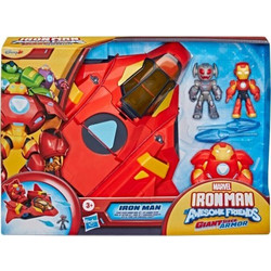 Hasbro Marvel Iron Man & His Awesome Friends Iron Man Giant-Sized Armor Jet Φιγούρα Δράσης για 3+ Ετών
