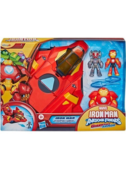 Hasbro Marvel Iron Man & His Awesome Friends Iron Man Giant-Sized Armor Jet Φιγούρα Δράσης για 3+ Ετών