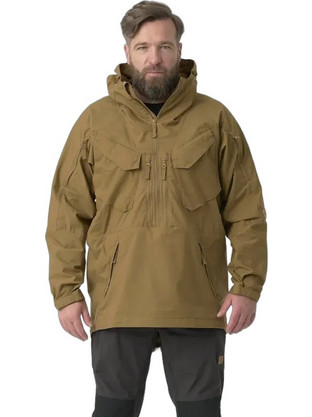 Helikon-Tex Ανδρικό Μπουφάν Χειμωνιάτικο Pullover Καφέ KU-PGM-DC