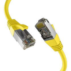 EFB Elektronik S/FTP Cat.8.1 Καλώδιο Δικτύου Ethernet 3m Yellow EC020200249