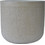 Mastershop Γλάστρα Εσωτερικού Χώρου Στρογγυλή Fiberclay Μπεζ 37x34cm 00.03.34531