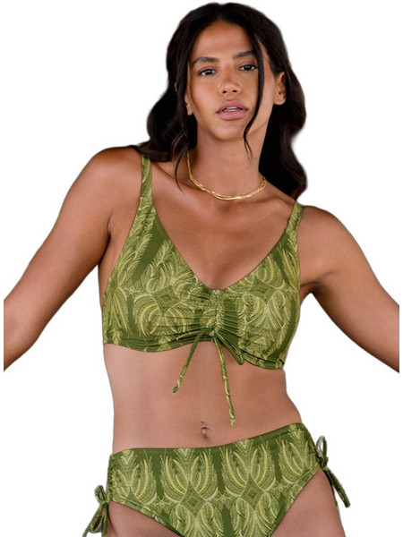 Solano Bikini Top Μπουστάκι Πράσινο 1509F