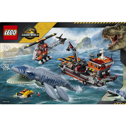 Lego Jurassic World Mosasaurus Dinosaur Boat Attack για 7+ Ετών 77983