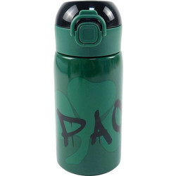 Back Me UP ΠΑΟ Παιδικό Παγούρι Ανοξείδωτο BPA Free Πράσινο 500ml