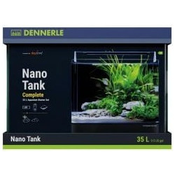 Dennerle Nano Scaperstank Complete Ενυδρείο Ψαριών με Φωτισμό & Φίλτρο 35lt Μαύρο