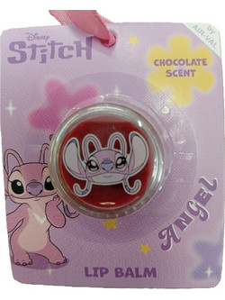 Air Val Stitch Angel Strawberry Heart Lip Balm Pot με Χρώμα 4gr