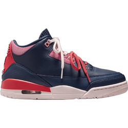 Jordan Air Retro 3 Γυναικεία Sneakers Μποτάκια Navy Μπλε CK9246-400
