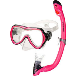 Aqua Speed Alize Samos Μάσκα Θαλάσσης με Αναπνευστήρα Διάφανη Φούξια 60311
