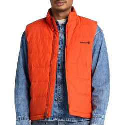 Timberland Αμάνικο Ανδρικό Μπουφάν Puffer Πορτοκαλί TBC0YH75809