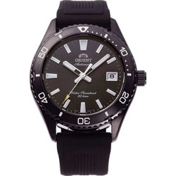 Orient Sports Mako Ανδρικό Ρολόι Αυτόματο με Μαύρο Καουτσούκ Λουράκι RA-AC0Q10N