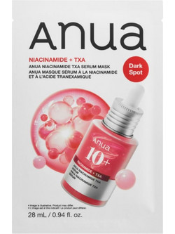Anua Niacinamide TXA Serum Sheet Μάσκα Προσώπου για Λάμψη 28ml
