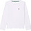 Lacoste Παιδικό T-Shirt Μακρυμάνικο Λευκό 3TJ2703-001