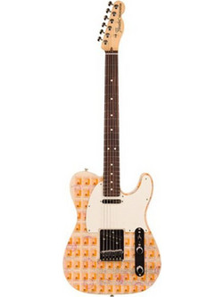 Fender Stamp Collection Ηλεκτρική Κιθάρα T Style με Μαγνήτες SS & Ταστιέρα Rosewood Stamp Graphic