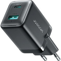 Joyroom JR-TG8 GaN Φορτιστής χωρίς Καλώδιο με Θύρα USB-A & Θύρα USB-C 45W Power Delivery