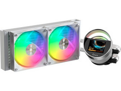 Ocypus Sigma L24 White Υδρόψυξη CPU 120mm ARGB για Socket AM4 / 1200 / 1700 / AM5 / 1851 / 115x