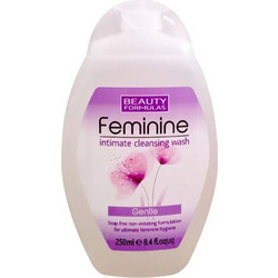 Beauty Formulas Feminine Gentle Intimate Cleansing Wash Gel Καθαρισμού 250ml