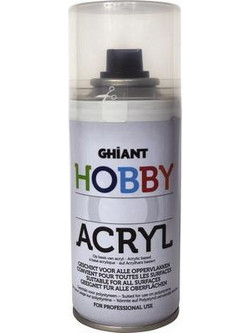 Ghiant Acryl Σπρέι Βαφής Λευκό 150ml