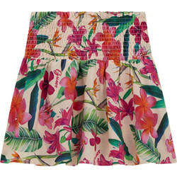 Guess Παιδική Φούστα Floral Πράσινη Φούξια J5GD17WG5S2-P49Z