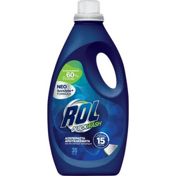 ROL Quickwash Υγρό Απορρυπαντικό Πλυντηρίου 35 Μεζούρες 1.6lt