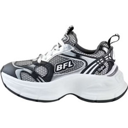 Buffalo Γυναικεία Sneakers Chunky Μαύρα Ασημί BUFPD00016360