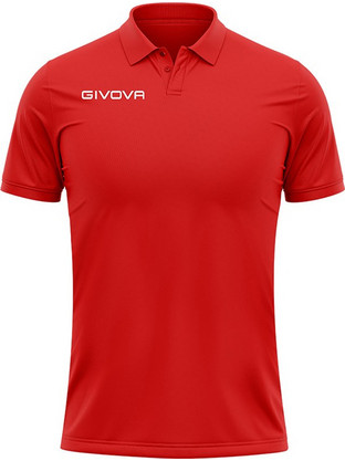 Givova Pocket In Mesh Ανδρικό Αθλητικό T-Shirt Κόκκινο PK01
