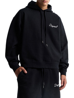 Dsquared2 Ανδρικό Φούτερ με Κουκούλα Μαύρο S74GU0929D25029-900