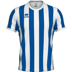 Errea Sport Strip Shirt Ανδρικό Αθλητικό T-Shirt Μπλε Λευκό GM1B0C01500