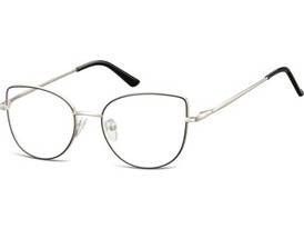 Sunoptic L119B Γυναικείος Σκελετός Γυαλιών Οράσεως Μεταλλικός Ασημί