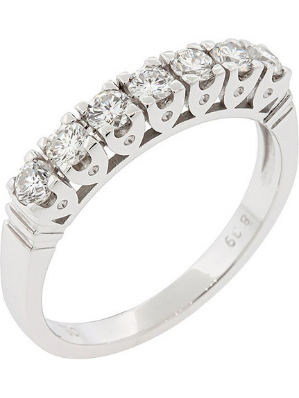 Million Diamonds Γυναικείο Δαχτυλίδι Σειρέ Μισόβερο από Λευκόχρυσο 18K με Διαμάντι RL23331