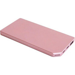 Allocacoc Slim Aluminum Power Bank 5000mAh με Θύρα USB-A Pink